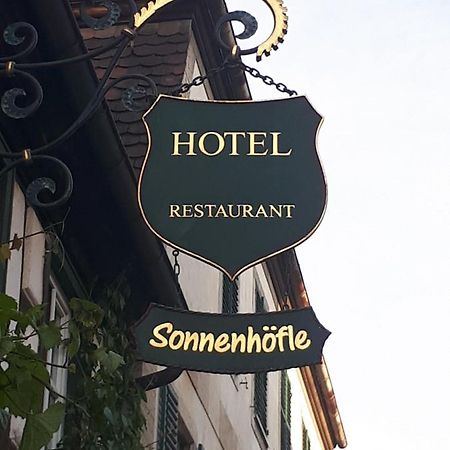 Hotel & Restaurant Sonnenhoefle 索梅劳森 外观 照片
