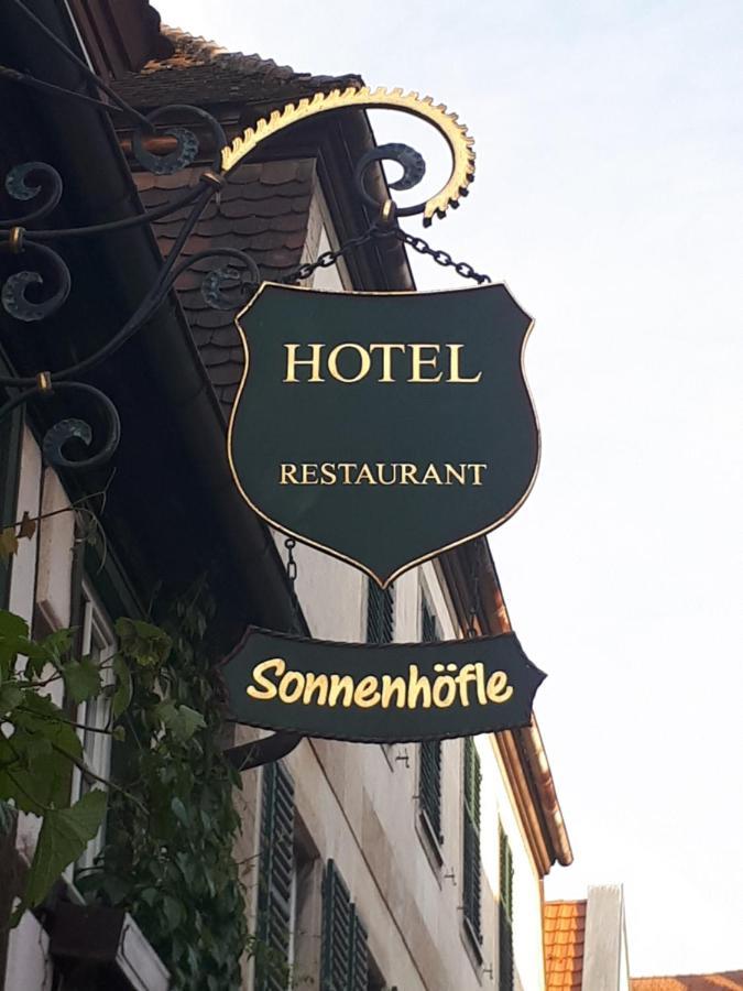 Hotel & Restaurant Sonnenhoefle 索梅劳森 外观 照片
